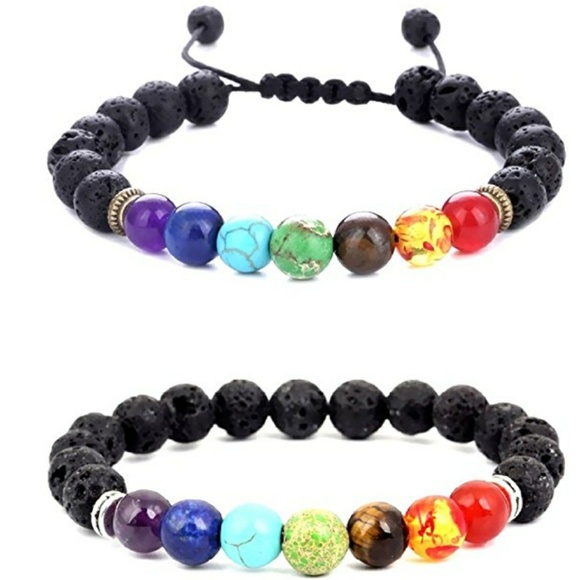 Anxiety bracelet oil diffuser bracelet, - Picture 2 of 3